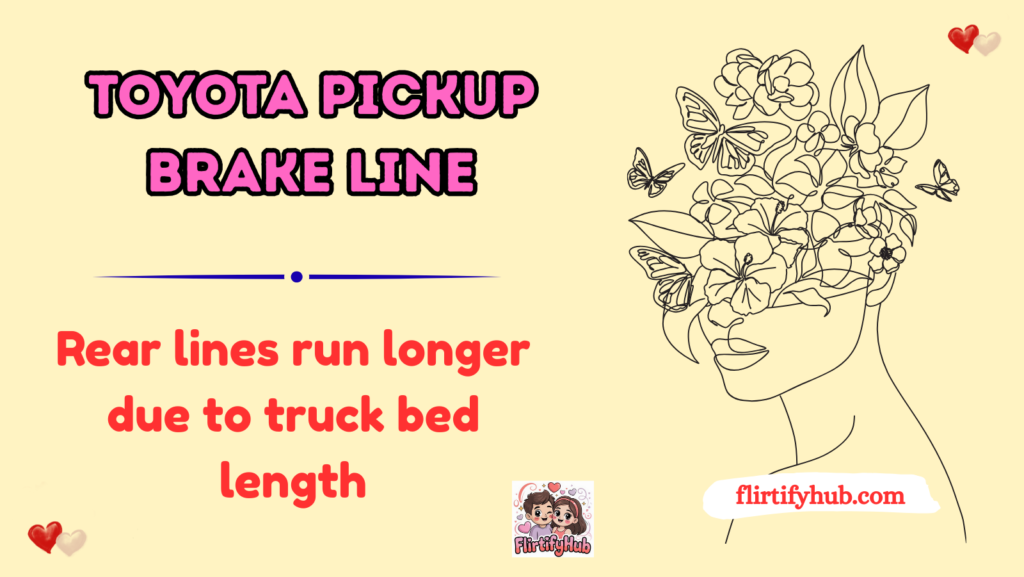 Toyota Pickup Brake Line