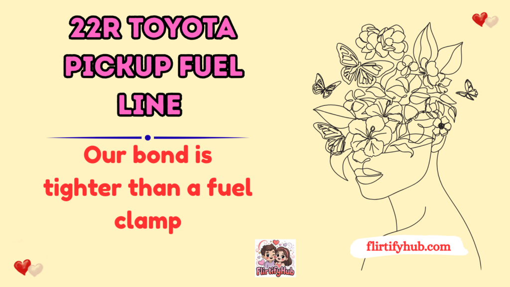 22r Toyota Pickup Fuel Line