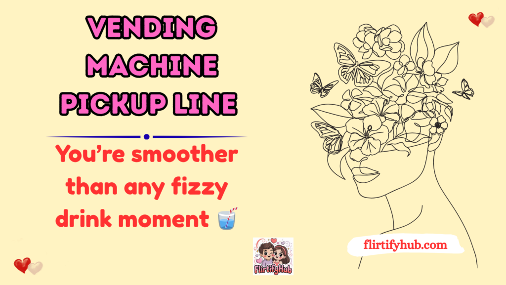 Vending machine pickup line