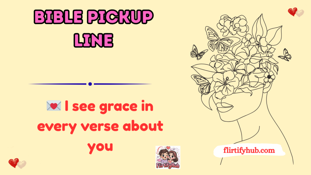 bible pickup line