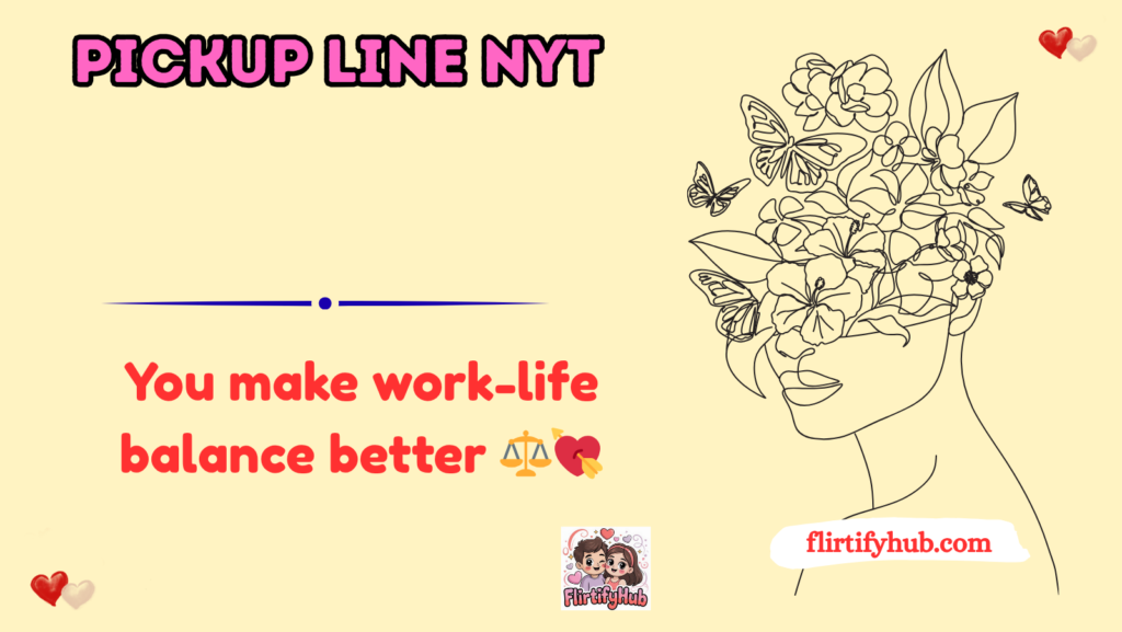 pickup line nyt